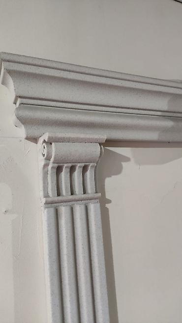 Жидкий травертин: Фасадный декор багеты оканые рамки оптом и рознич травертин лепка — 3