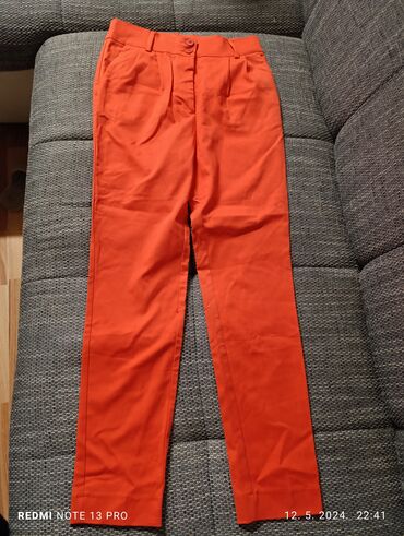 pantalone xs: L (EU 40), Visok struk, Čino