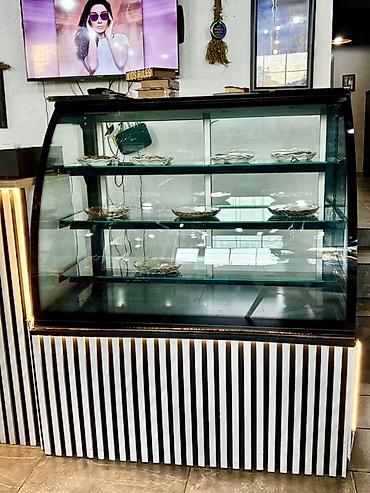 Холодильное оборудование: Şirniyyat/vitrin soyuducusu – qənnadı, kafe və restoranlar üçün - Ön — 2