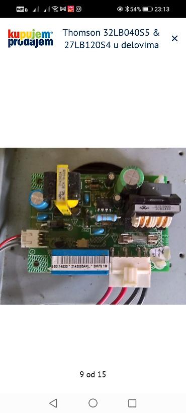 Aksesoari za TV i video: Thomson 32LB040S5 i 27LB120S4 – prodaja u delovima Dostupne — 10