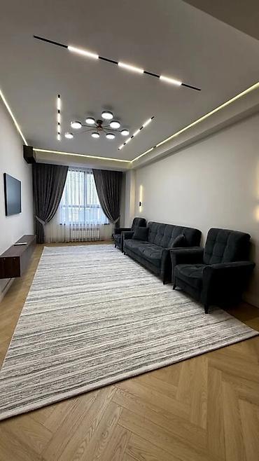 flat osh: 3 комнаты, Асанбай мкр Риэлтор, Без животных, от 6 месяцев, С мебелью полностью — 4