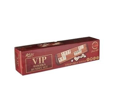Ofis ləvazimatları: Star Okey VIP Wooden Rummy Set – ahşap okey dəsti Xüsusiyyətlər: - — 1