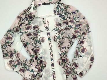 bluzki w kwiaty z bufiastymi rękawami: Bluzka Damska, Atmosphere, XL, stan - Dobry