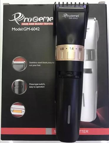 glo hyper x2: Mašinica za šišanje gm-6042 crna mašinica. mašinica za šišanje gm-6042 — 1
