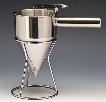 оборудование для изготовления: Лейка-дозатор для кулинарии, для лейки кремов и начинок. высота 20см