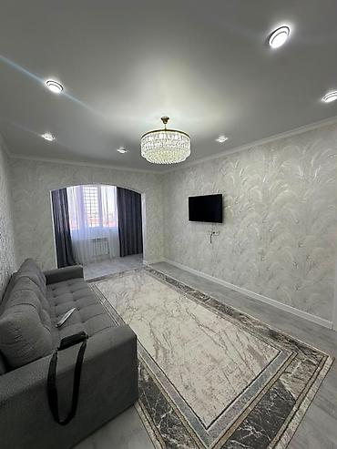flat osh: 1 комната, 44 м², Киргизия 1 106 серия, 6 этаж, Евроремонт — 2