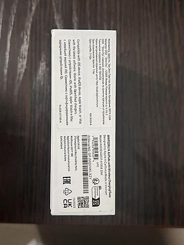 Аксессуары для мобильных телефонов: Apple AirPods with Wireless Charging Case (модель A2031/A2032, кейс — 3