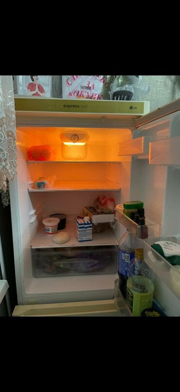 холодильник side by side: Холодильник LG, Б/у, Винный шкаф