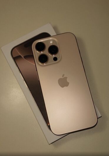 пассивное сетевое оборудование спартак: IPhone 16 Pro Max, Колдонулган, 1 ТБ, Desert Titanium, Куту, 100 %