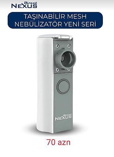 nebulizator: Direct NEXUS Taşınabilir Mesh Nebulizator – Yeni nəsil Qiymət: 70 AZN — 3