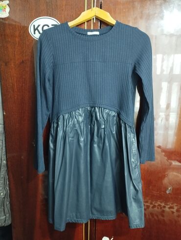 мятный: Повседневное платье, Лето, XL (EU 42), 2XL (EU 44)