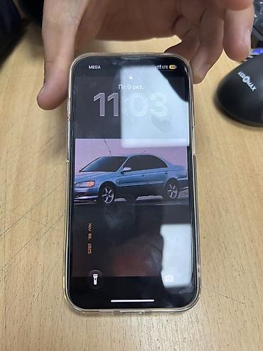 IPhone 13, Новый, 128 ГБ, Черный, Чехол, 78 %