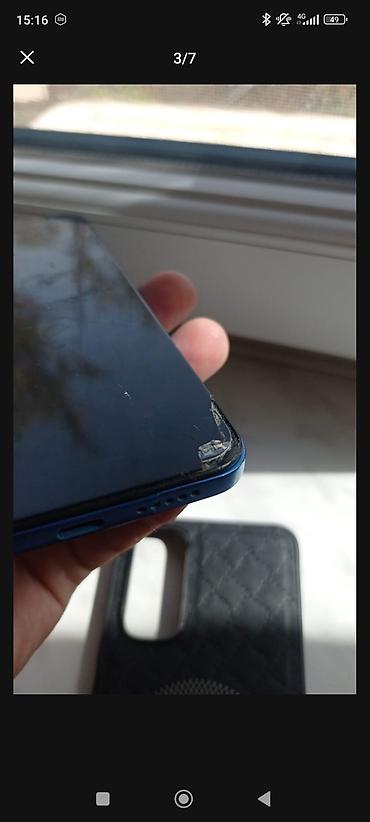z flip 7: Xiaomi 128 GB, rəng - Mavi, 
 Qırıq, Barmaq izi, İki sim kartlı — 3