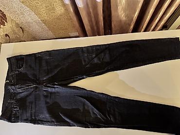 damat az: Dolce & Gabbana qadın cins şalvarı - Rəng: tünd göy/near-qaraya — 1