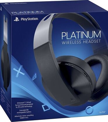 headset: PlayStation platinium wireless headset. 📀Tam bağlı upokovkada
