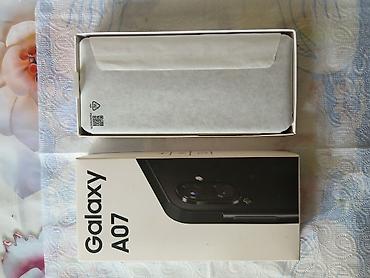 samsung galaxy 7: Samsung Galaxy A07, 128 GB, Barmaq izi, İki sim kartlı, Face ID — 6