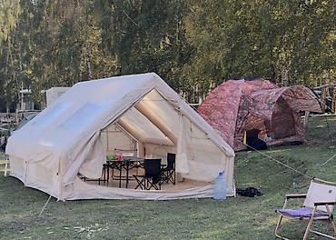 Сдается в аренду Палатка 5-6 местная (серая, надувная) Лехкий Шатёр at lalafo.kg Сдается в аренду Палатка 5-6 местная (серая, надувная) Лехкий Шатёр