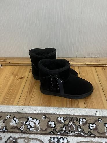 Сапоги: Qara ugg. 1 dəfə istifadə olunub — 3