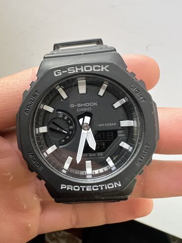батарейка на смарт часы: Спорттук сааттар саат, Casio (G-Shock), Таймер жана секунда өлчөгүч, Суу өткөрбөөчү, Асыл нуска, Эркектердики, Колдонулган