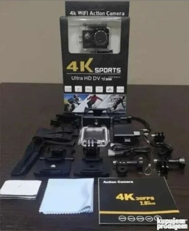 Video kamere: GoPro Sportska 4K Kamera ULTRA HD WiFi Odlična go pro — 3