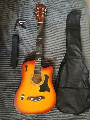 аксессуары для акустической гитары: Akkustik gitara seti - Marka/model: KADOS (soundhole etiketində qeyd