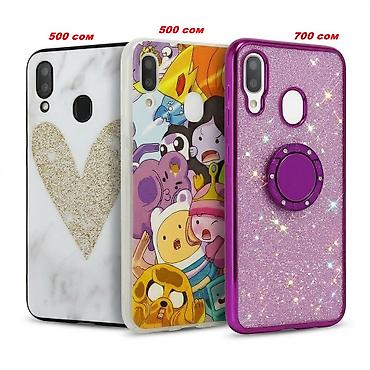 Чехол для Samsung Galaxy A20e (A202) ✨📱 Мраморный чехол с золотым