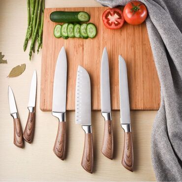 бронзовый нож: Набор ножей zwillon 7 штук