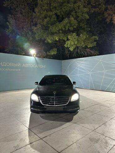 радиотар: Mercedes-Benz S-Class: 2018 г., 3 л, Автомат, Дизель, Седан