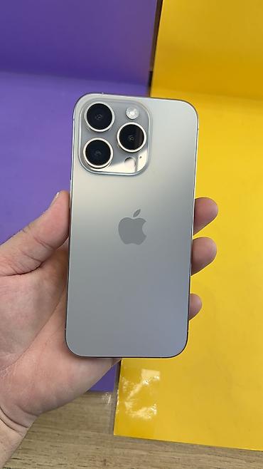 Apple iPhone: IPhone 15 Pro, Б/у, 256 ГБ, 93 % — 12