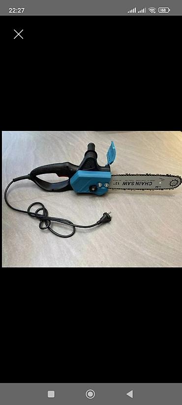 elektirik mişar: Elektrik zəncirli mişar – 12" bıçaq Məhsul təsviri: - Şəbəkədən — 1
