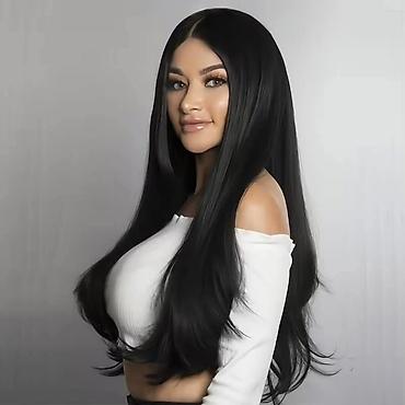 Perike i klipse: Perike – 3400 din - Moderne ženske perike u više stilova i dužina — 22