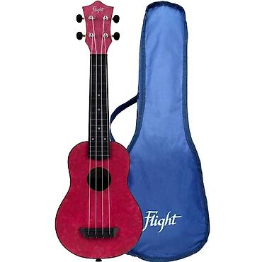 ukulele gitar: №: 3800 Məhsulun adı: Ukulele Flight TUS65 Ruby Travel Soprano Brend — 4