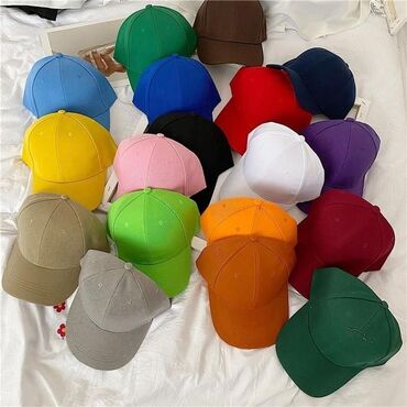 шапка мужские: Кепки есть разные цвета бейсболки только оптом от 10 шт выше (делаем