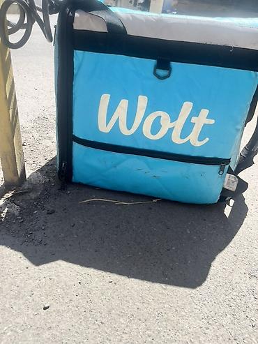 usta cantasi: Wolt çatdırılma çantası – izotermik, böyük həcmli - Brend: Wolt — 3