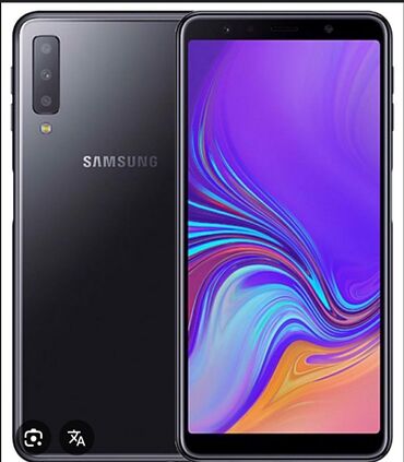 samsung galaxy note 20 цена в бишкеке: Samsung Galaxy A7, Б/у, 64 ГБ, цвет - Черный, 2 SIM