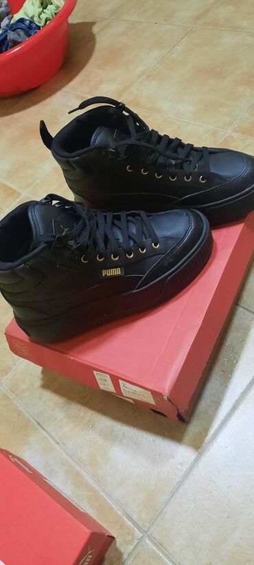 jordan 1 patike: Puma, 37, color - Black