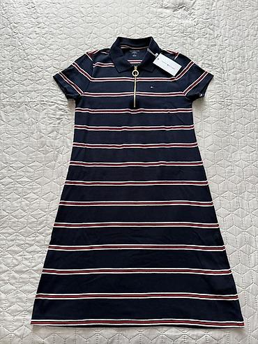 elbiseler: Gündəlik don, Midi, Tommy Hilfiger, M — 1