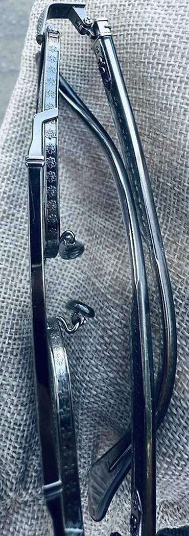 Аксессуарлар: Оригинальные очки Chrome Hearts с серебряной фурнитурой и — 3