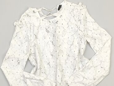 bluzki jedwabna białe: Blouse, H&M, XS (EU 34), condition - Good