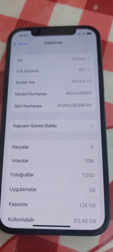 iphone 6 satisi: IPhone 12, 128 GB