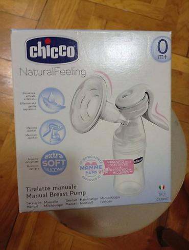 teget tech fleece: Chicco NaturalFeeling ručna pumpica za izmlazanje - Ručna pumpica za — 1