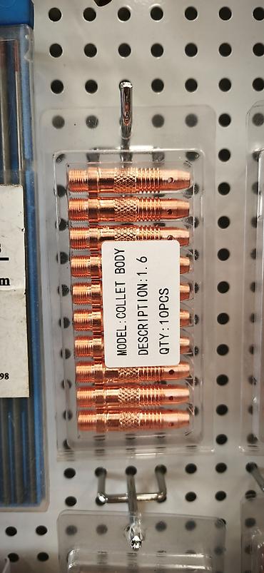svarka aparatl: Məhsul: Collet Body dəsti Model: COLLET BODY Təsvir/Ölçü: 1.6 — 1