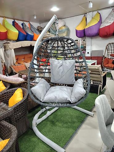 Bağ və bostan üçün digər məhsullar: Kokon Yellənçək. Kokon. Həsir Yelləncək. Yüksək keyfiyyət. Komfort — 13