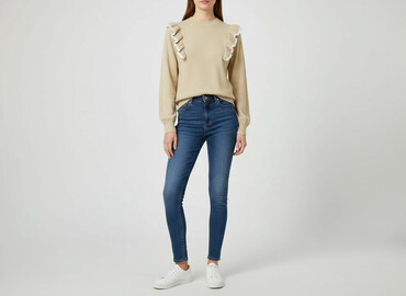 Swetry: Sweter damski, rozmiar S