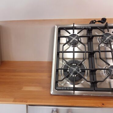 Plitələr və bişirmə panelləri: Plitə Qazlı, Quraşdırılan, 4 gözlü, Yeni — 11