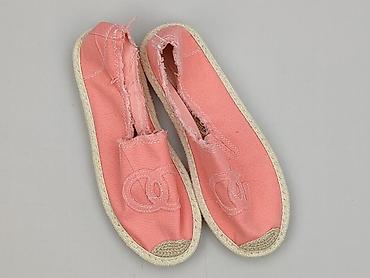 babble but: Różowe espadryle damskie, rozmiar 38 - Typ: espadryle slip-on - — 1
