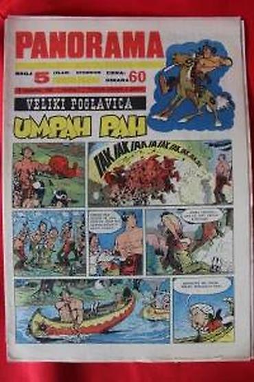 Knjige: STRIP REVIJA PANORAMA 5, 6, 8-13, 15, 17-21 (1965-66) | Strip revija — 16