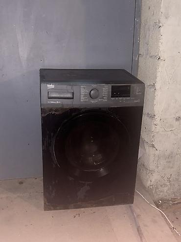 quba paltaryuyan: Beko öndən yükləməli paltaryuyan maşın - Rəng: Qara - Yükləmə həcmi — 2