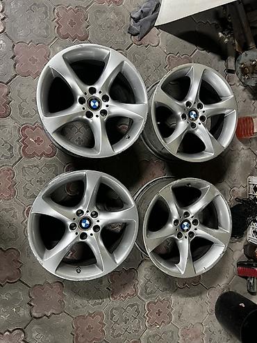 work r18: Литые Диски R 19 BMW, Комплект, отверстий - 5, Б/у — 1