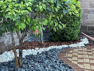 Мраморный щебень: Мраморная крошка гранитная крошка, серый камень оптом и в розницу — 3